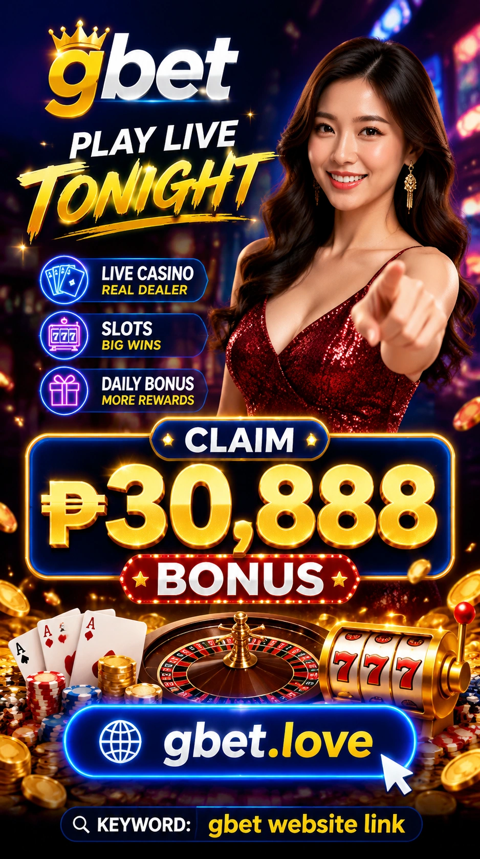 GBET live casino preview 12