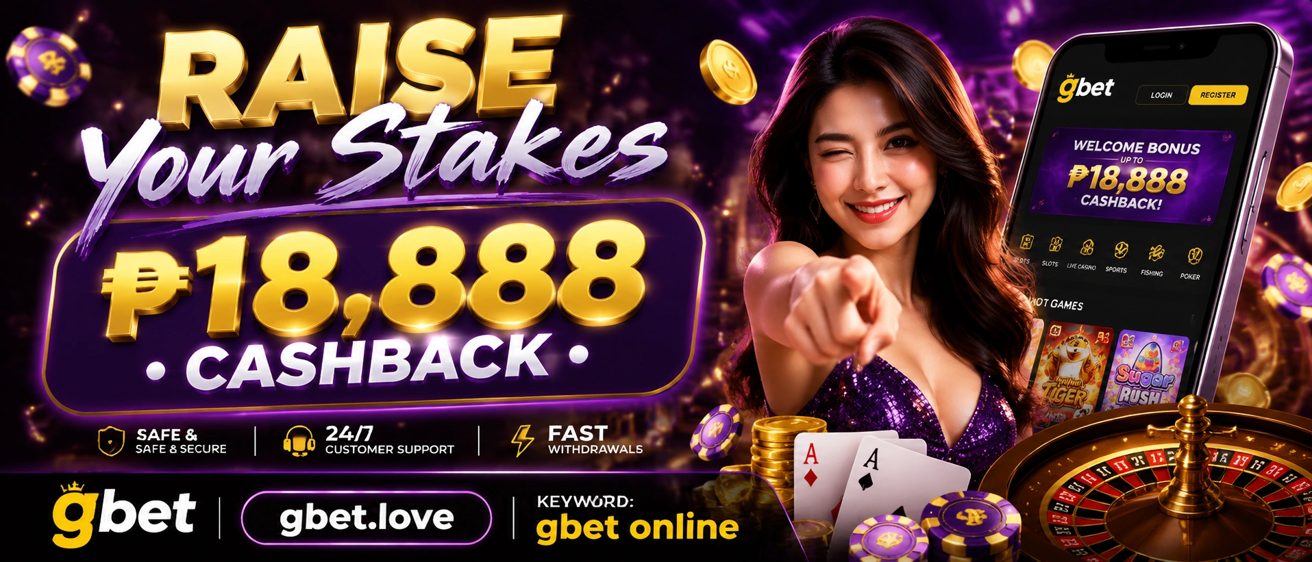 gbet Poker lobby preview 3